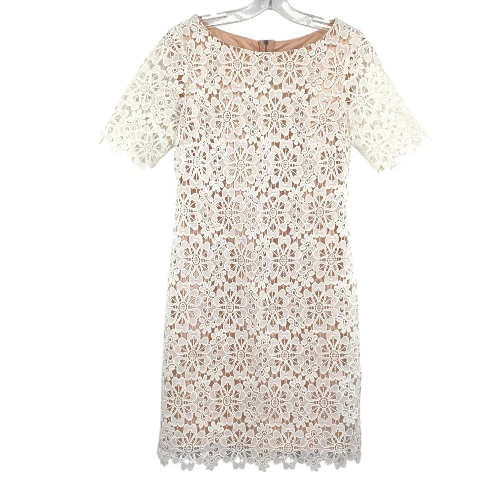 Antonio Melani Edith Floral Lace Dress Size 4